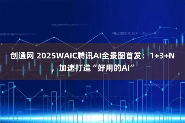 创通网 2025WAIC腾讯AI全景图首发：1+3+N，加速打造“好用的AI”